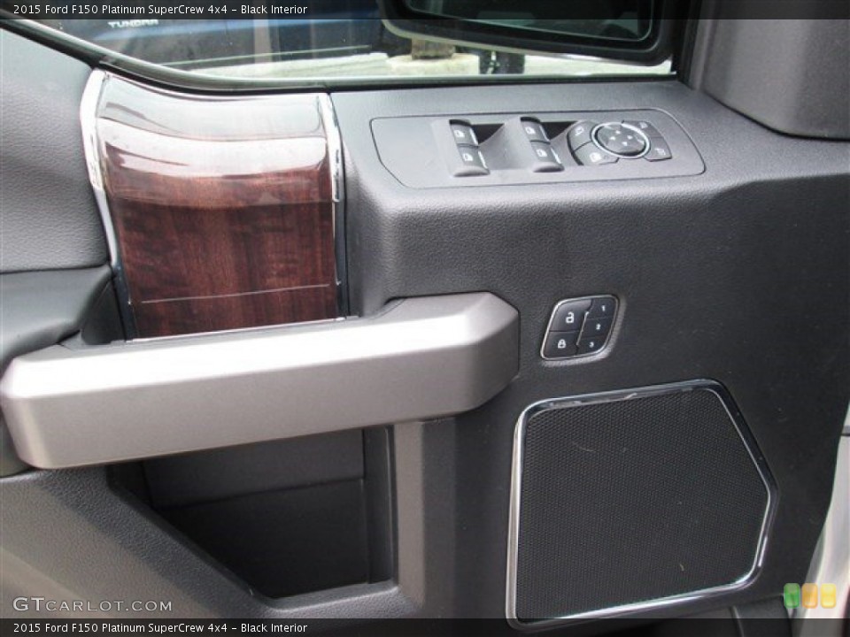 Black Interior Door Panel for the 2015 Ford F150 Platinum SuperCrew 4x4 #101593166