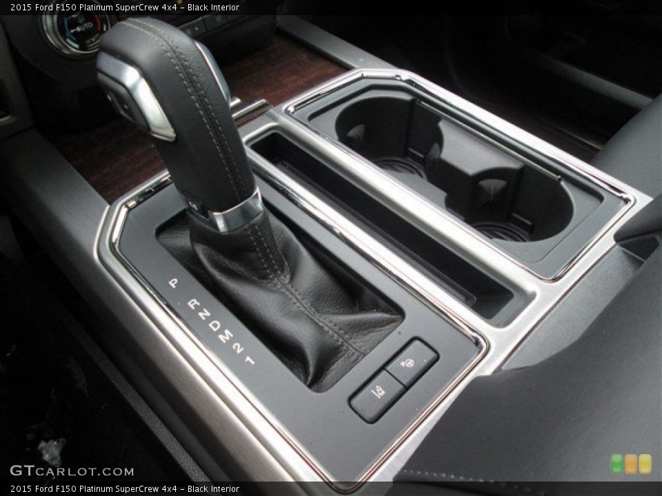 Black Interior Transmission for the 2015 Ford F150 Platinum SuperCrew 4x4 #101593339