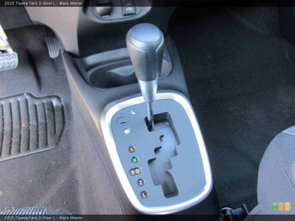 Black Interior Transmission for the 2015 Toyota Yaris 3-Door L #101595275