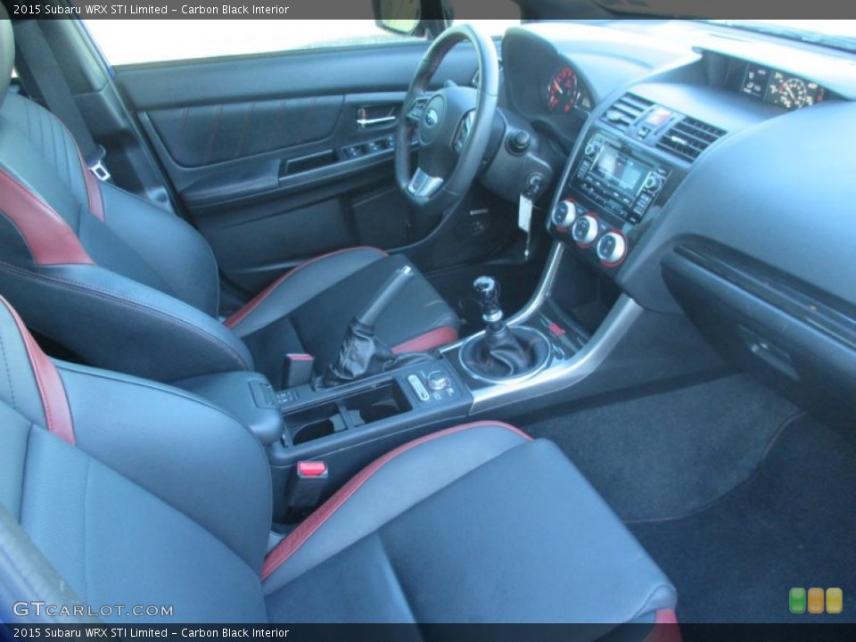 Carbon Black Interior Photo for the 2015 Subaru WRX STI Limited #101595854