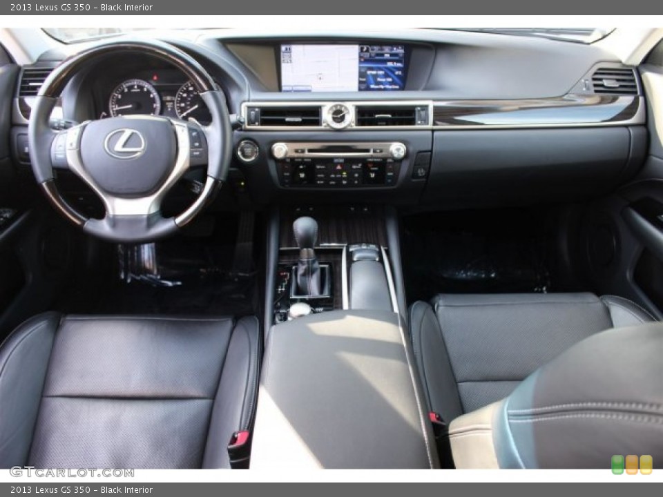 Black Interior Dashboard for the 2013 Lexus GS 350 #101606876