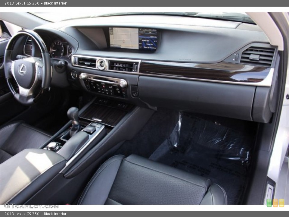 Black Interior Dashboard for the 2013 Lexus GS 350 #101606879