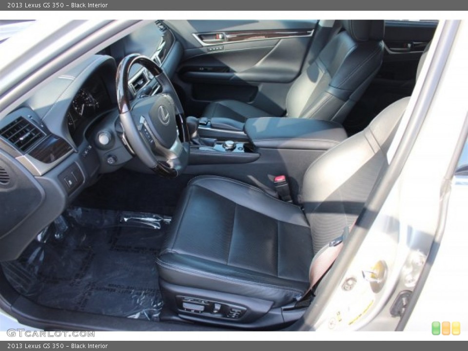 Black Interior Front Seat for the 2013 Lexus GS 350 #101606882