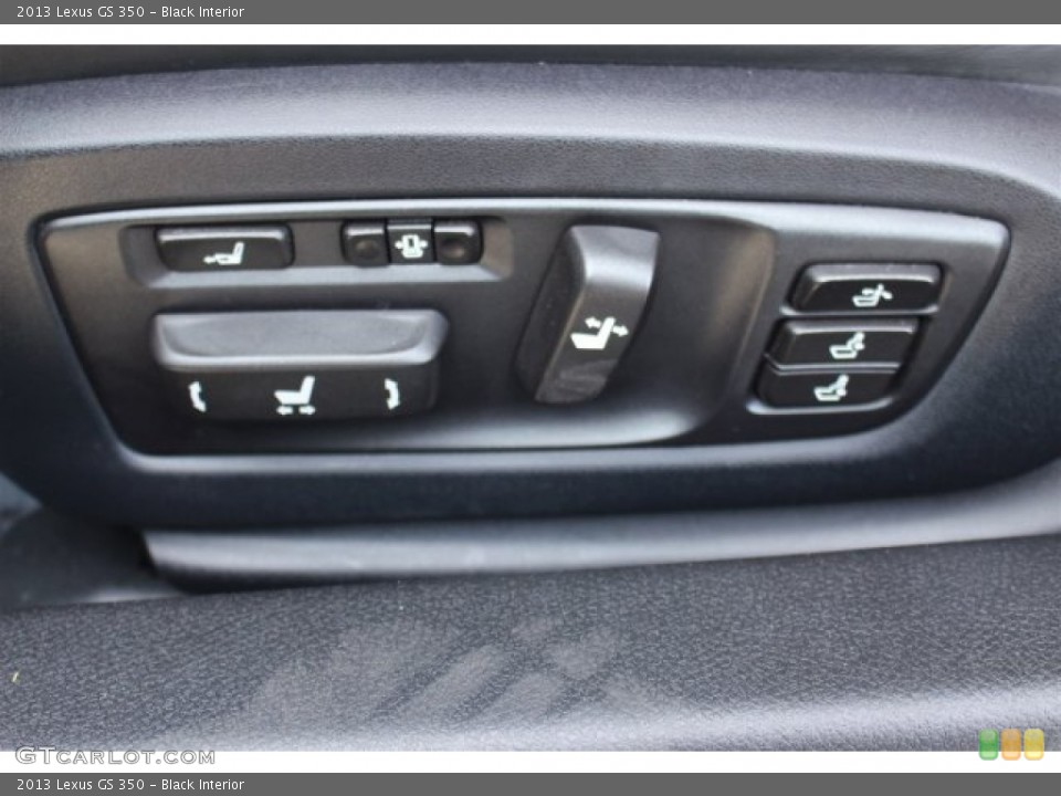 Black Interior Controls for the 2013 Lexus GS 350 #101606888