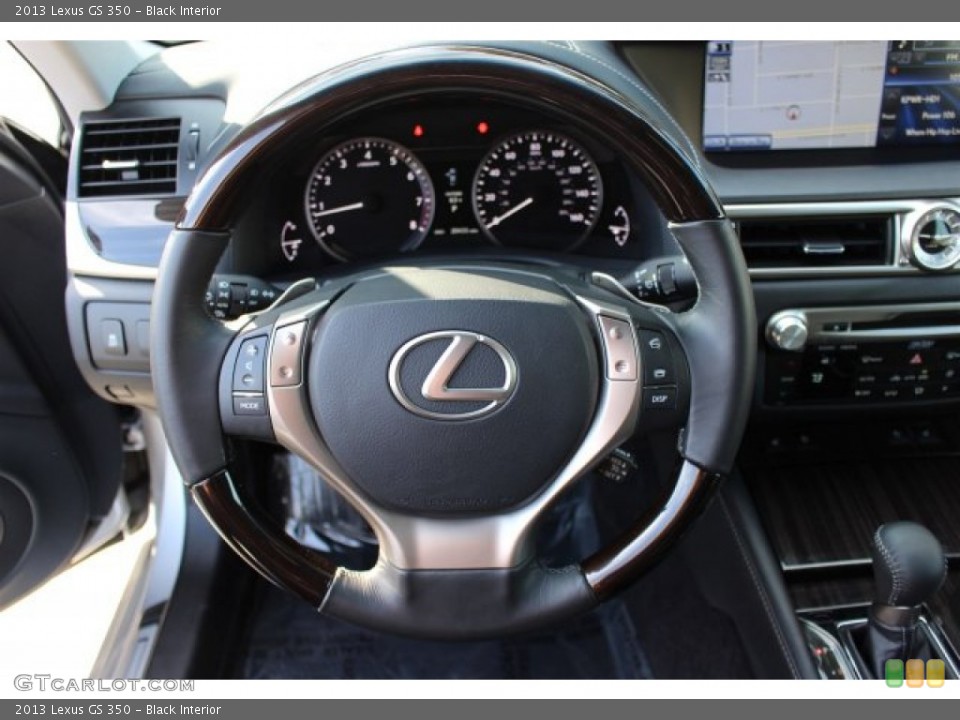 Black Interior Steering Wheel for the 2013 Lexus GS 350 #101606918