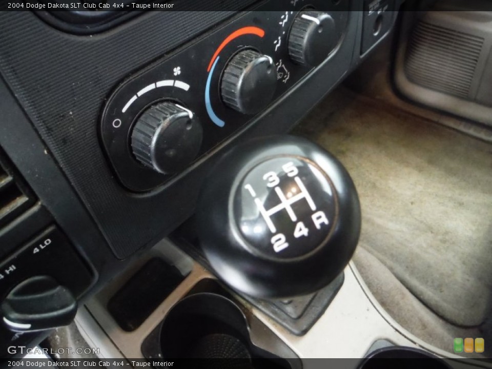 Taupe Interior Transmission for the 2004 Dodge Dakota SLT Club Cab 4x4 #101609058