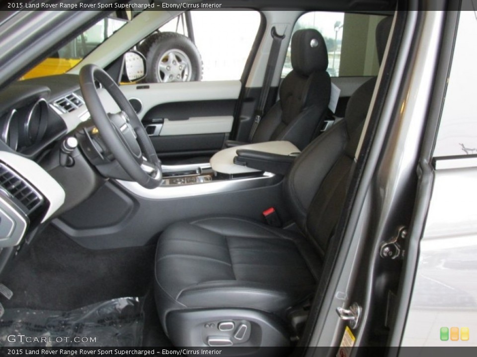 Ebony/Cirrus Interior Photo for the 2015 Land Rover Range Rover Sport Supercharged #101613471