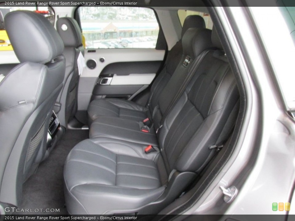 Ebony/Cirrus Interior Rear Seat for the 2015 Land Rover Range Rover Sport Supercharged #101613502
