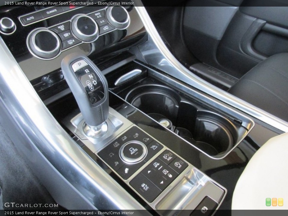 Ebony/Cirrus Interior Transmission for the 2015 Land Rover Range Rover Sport Supercharged #101613552