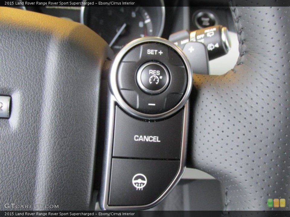 Ebony/Cirrus Interior Controls for the 2015 Land Rover Range Rover Sport Supercharged #101613576