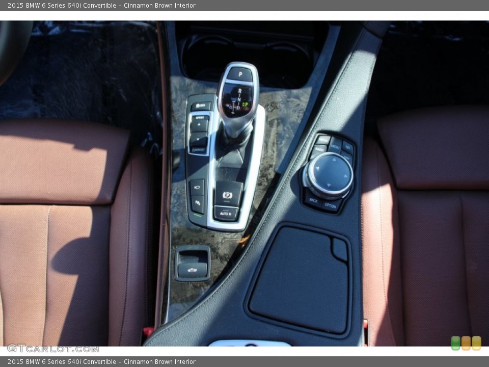 Cinnamon Brown Interior Transmission for the 2015 BMW 6 Series 640i Convertible #101618844
