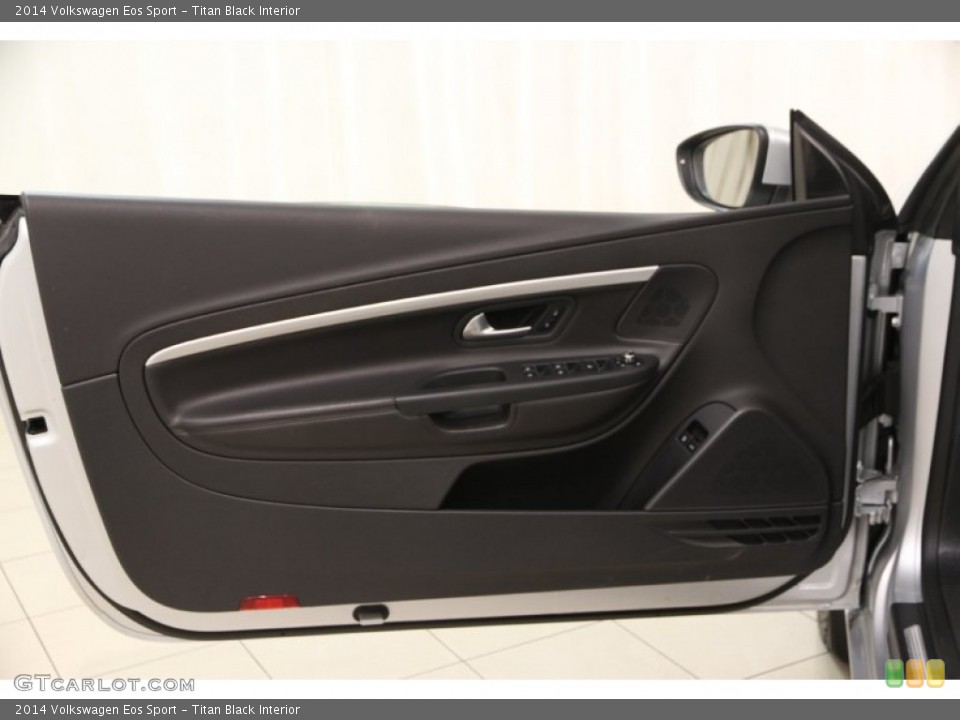 Titan Black Interior Door Panel for the 2014 Volkswagen Eos Sport #101622639