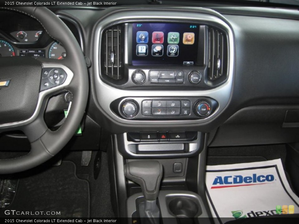 Jet Black Interior Controls for the 2015 Chevrolet Colorado LT Extended Cab #101623221