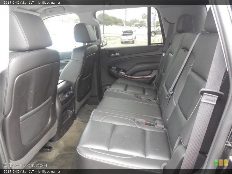 Jet Black Interior Rear Seat for the 2015 GMC Yukon SLT #101631987