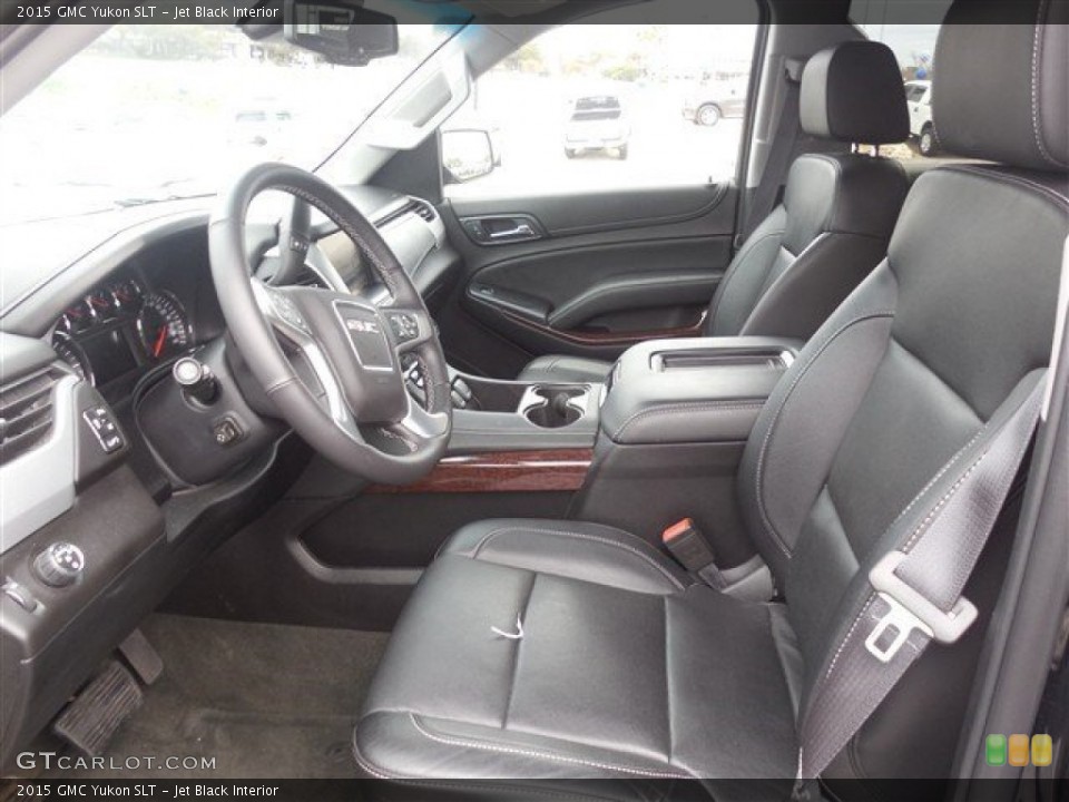Jet Black Interior Front Seat for the 2015 GMC Yukon SLT #101632053