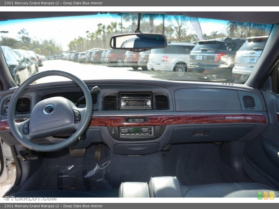 Deep Slate Blue Interior Dashboard for the 2001 Mercury Grand Marquis LS #101644751