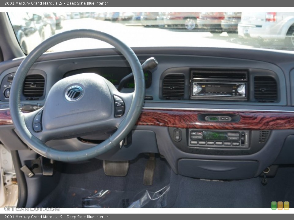 Deep Slate Blue Interior Dashboard for the 2001 Mercury Grand Marquis LS #101644777