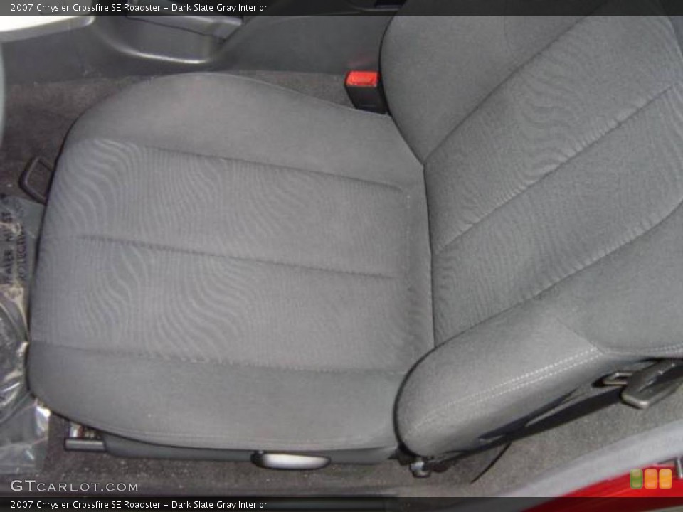 Dark Slate Gray Interior Photo for the 2007 Chrysler Crossfire SE Roadster #10164962