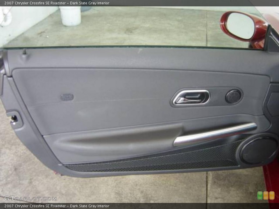 Dark Slate Gray Interior Door Panel for the 2007 Chrysler Crossfire SE Roadster #10164982