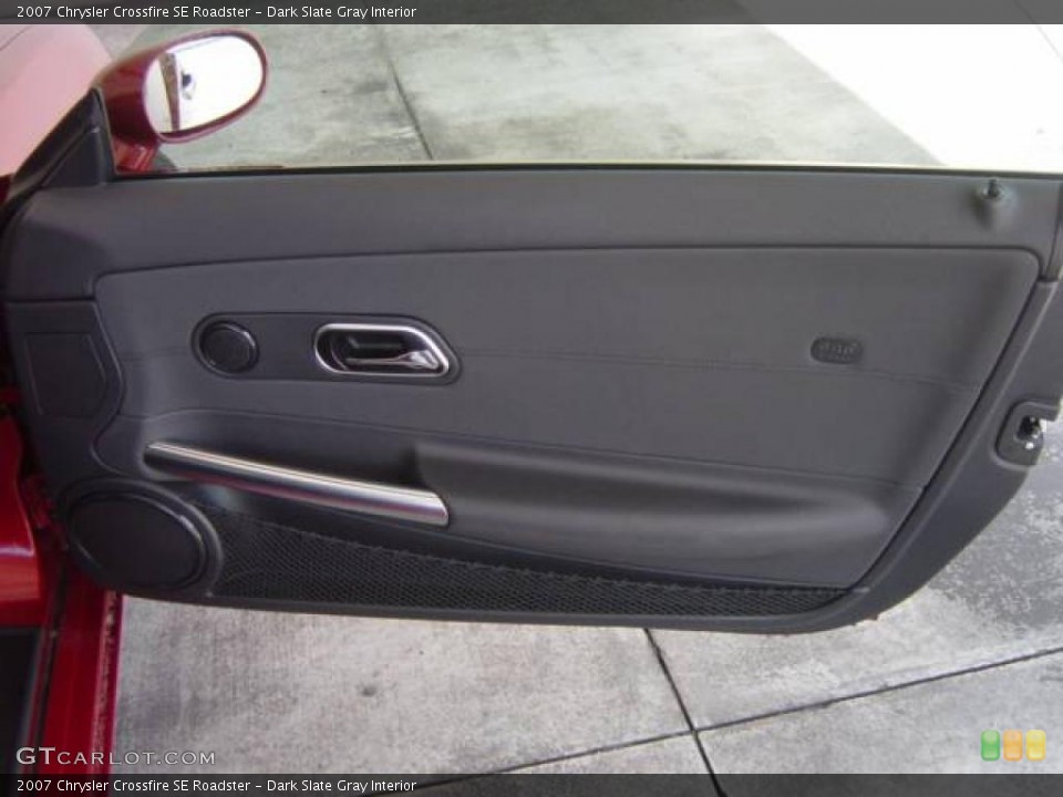 Dark Slate Gray Interior Door Panel for the 2007 Chrysler Crossfire SE Roadster #10164997