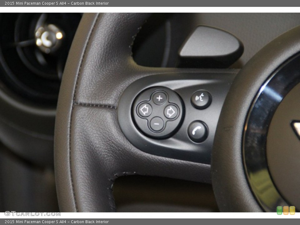 Carbon Black Interior Controls for the 2015 Mini Paceman Cooper S All4 #101654936