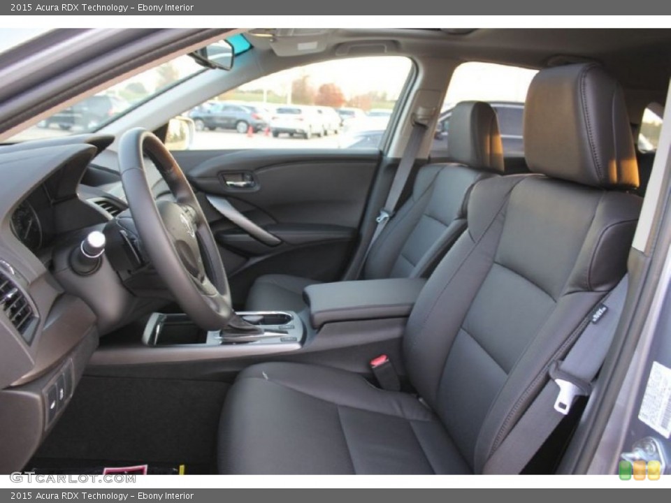 Ebony Interior Photo for the 2015 Acura RDX Technology #101655287
