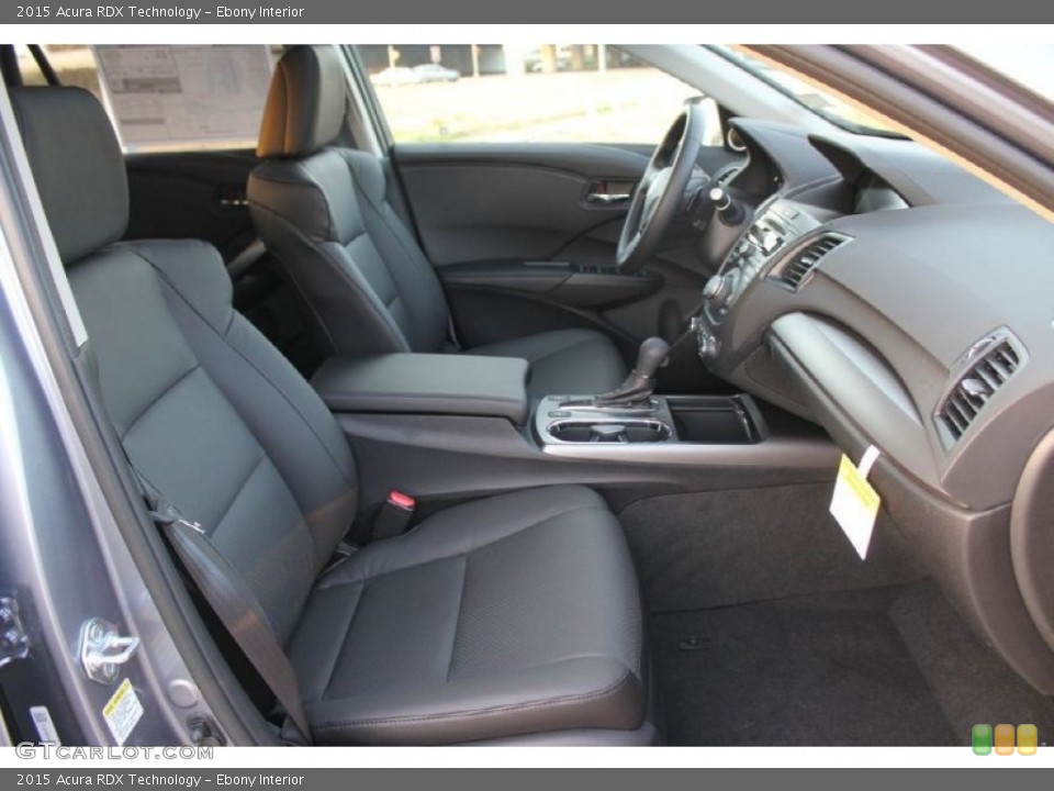 Ebony Interior Front Seat for the 2015 Acura RDX Technology #101655506