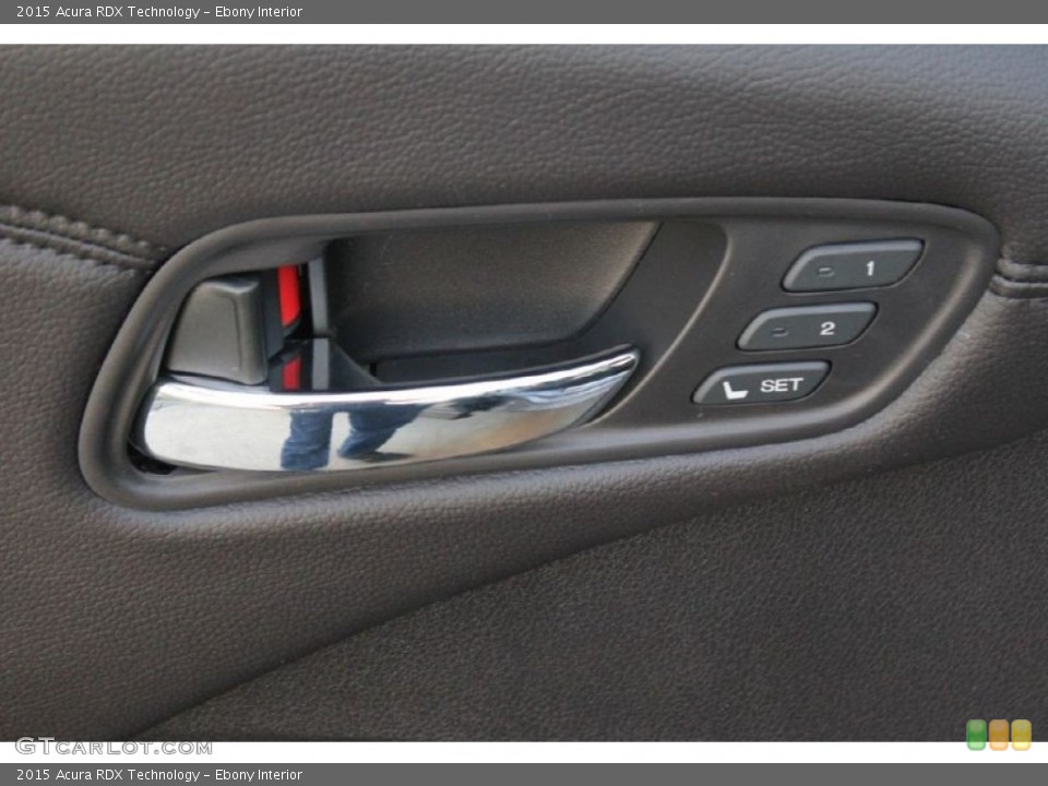 Ebony Interior Controls for the 2015 Acura RDX Technology #101655542