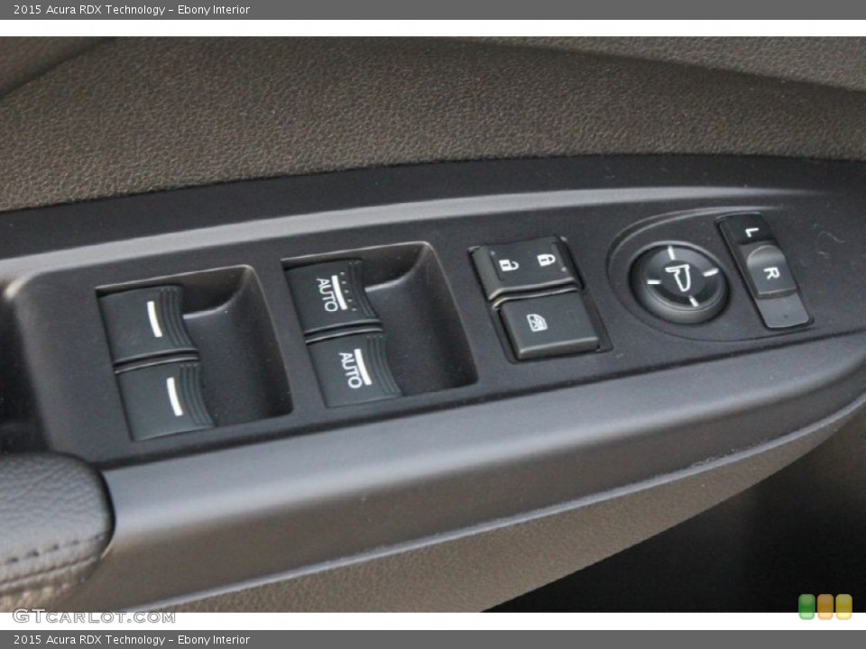 Ebony Interior Controls for the 2015 Acura RDX Technology #101655563