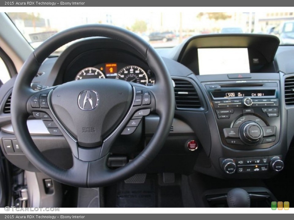 Ebony Interior Dashboard for the 2015 Acura RDX Technology #101655617