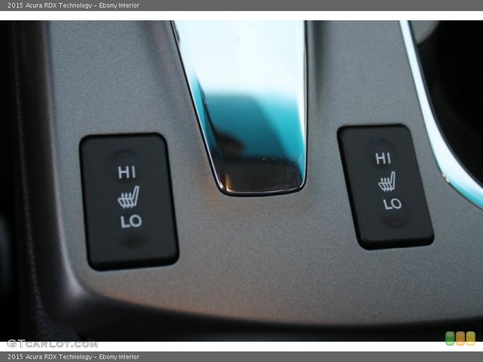 Ebony Interior Controls for the 2015 Acura RDX Technology #101655815