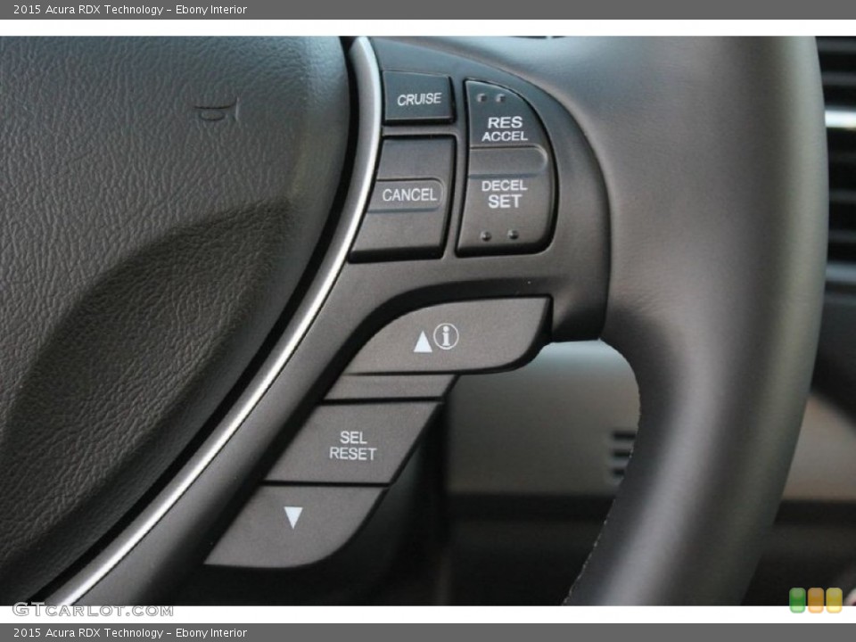 Ebony Interior Controls for the 2015 Acura RDX Technology #101655857