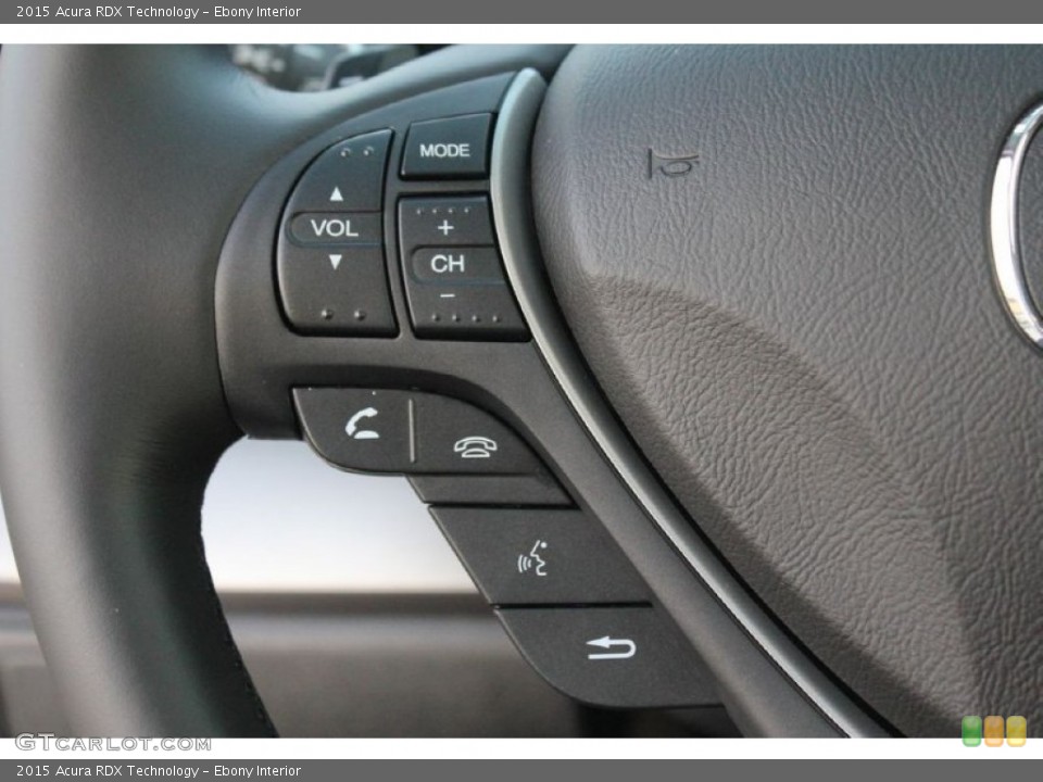 Ebony Interior Controls for the 2015 Acura RDX Technology #101655884
