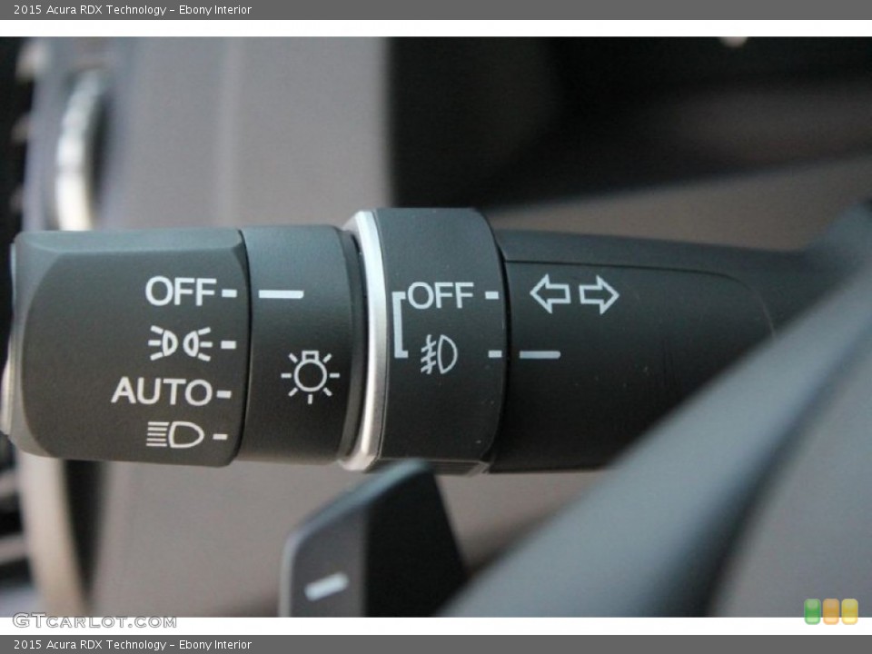 Ebony Interior Controls for the 2015 Acura RDX Technology #101655974