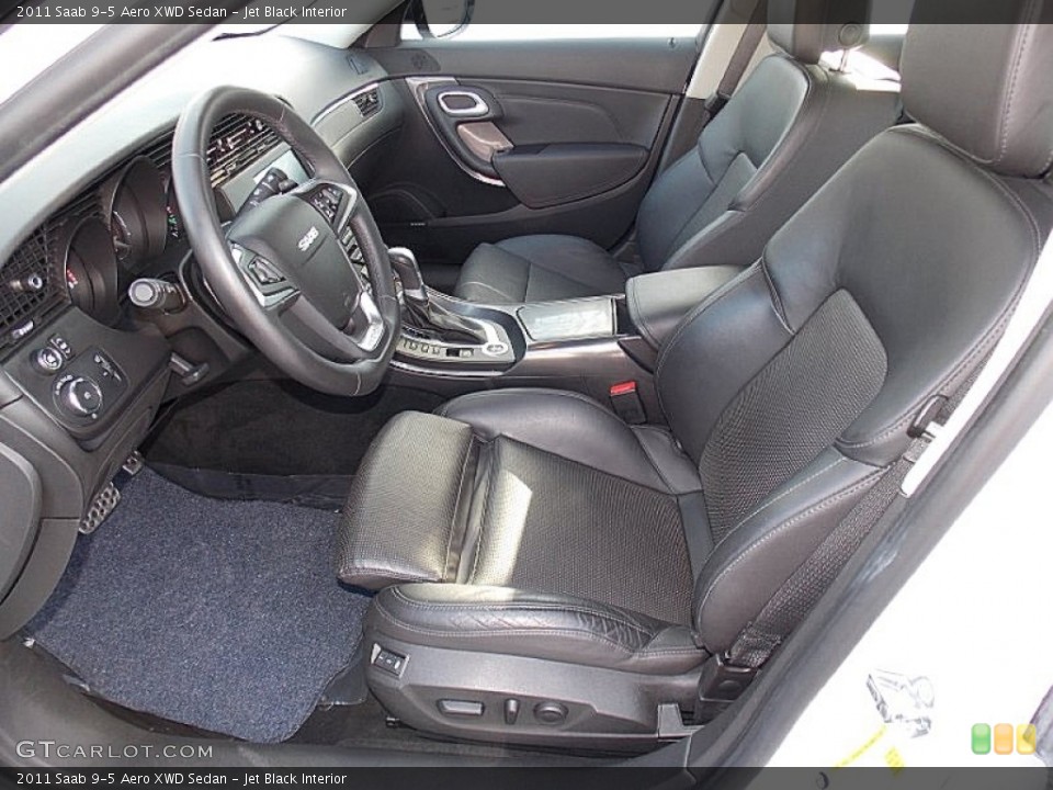 Jet Black Interior Photo for the 2011 Saab 9-5 Aero XWD Sedan #101656625