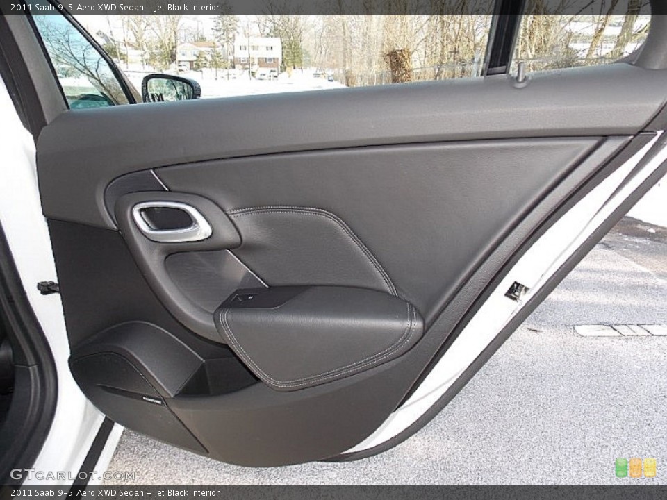 Jet Black Interior Door Panel for the 2011 Saab 9-5 Aero XWD Sedan #101657099