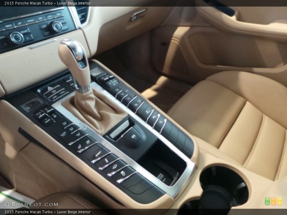 Luxor Beige Interior Transmission for the 2015 Porsche Macan Turbo #101658643