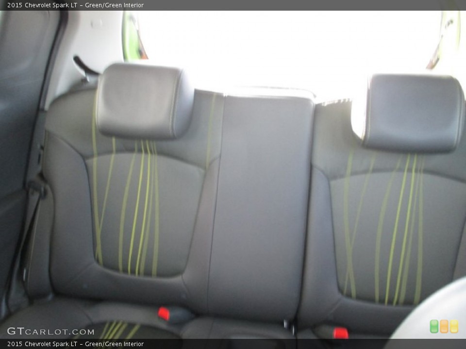 Green/Green Interior Rear Seat for the 2015 Chevrolet Spark LT #101659841