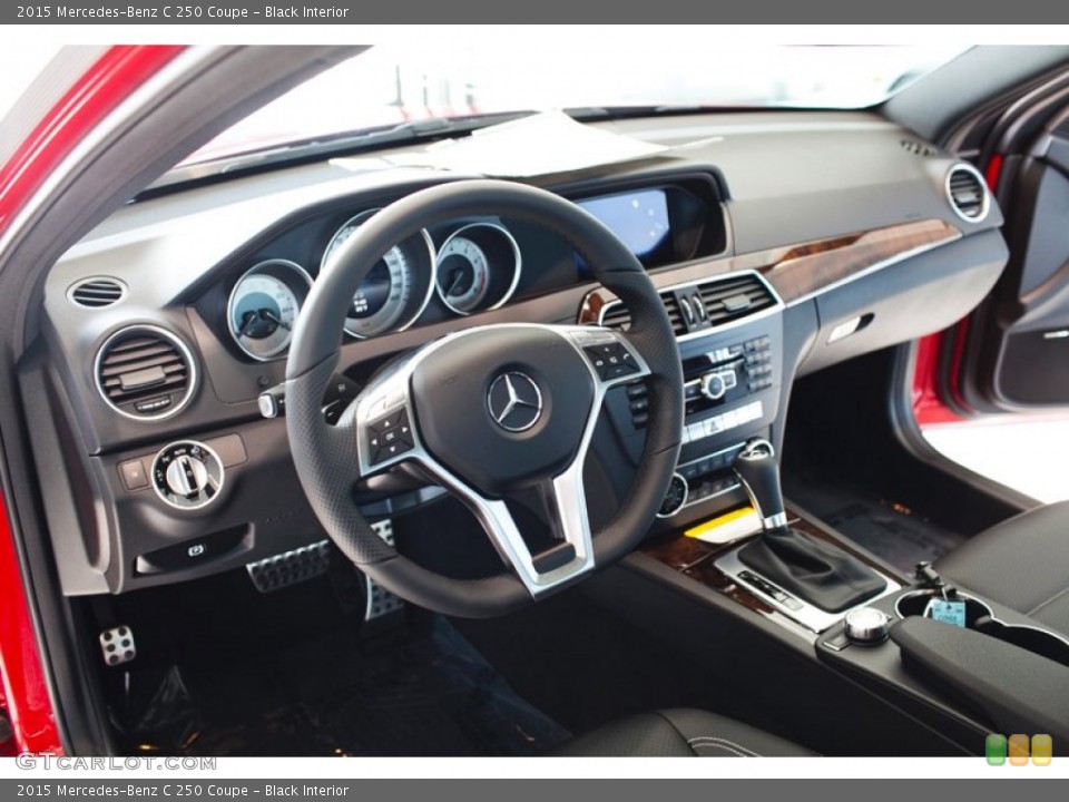 Black Interior Photo for the 2015 Mercedes-Benz C 250 Coupe #101665169