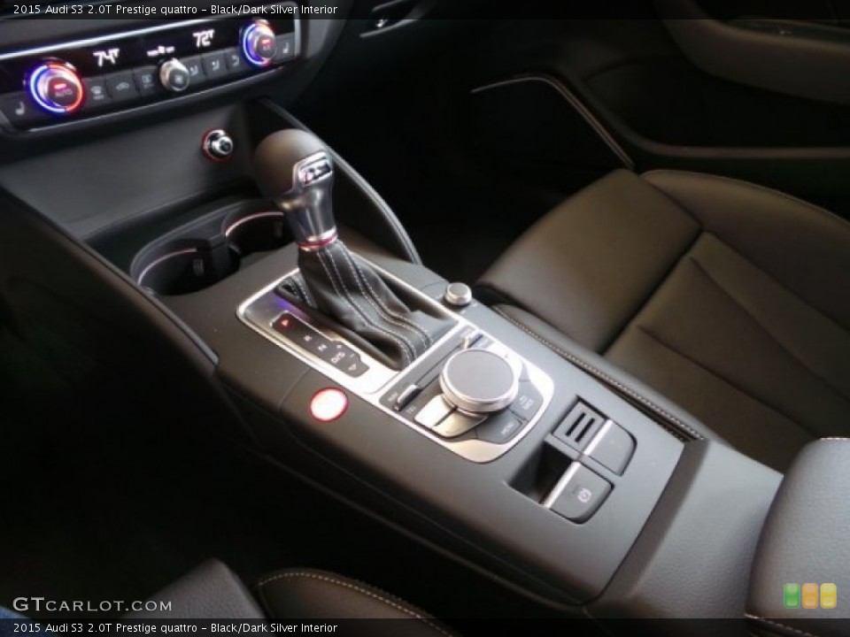 Black/Dark Silver Interior Transmission for the 2015 Audi S3 2.0T Prestige quattro #101671814