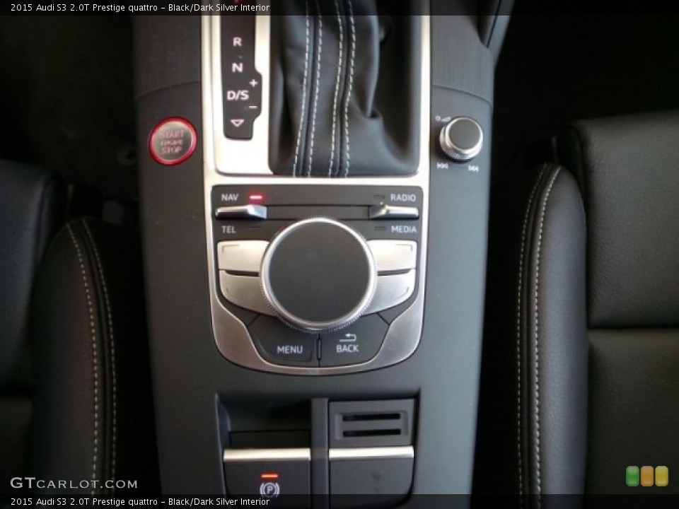 Black/Dark Silver Interior Controls for the 2015 Audi S3 2.0T Prestige quattro #101671907