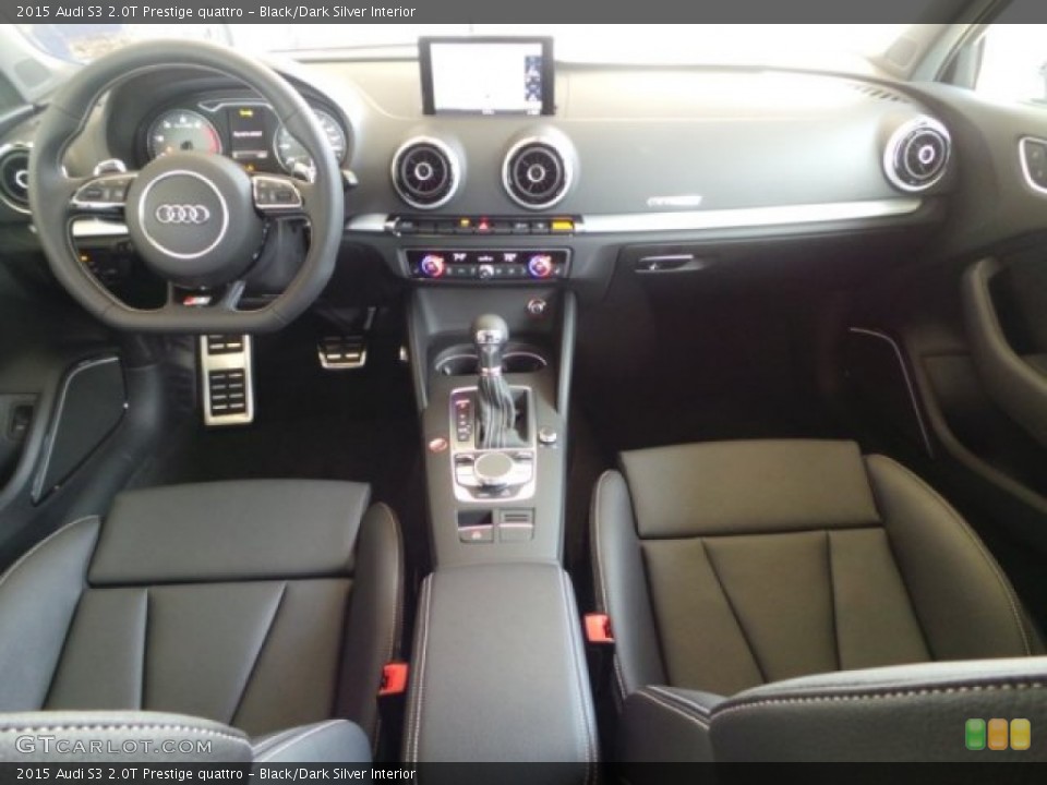 Black/Dark Silver Interior Dashboard for the 2015 Audi S3 2.0T Prestige quattro #101671994