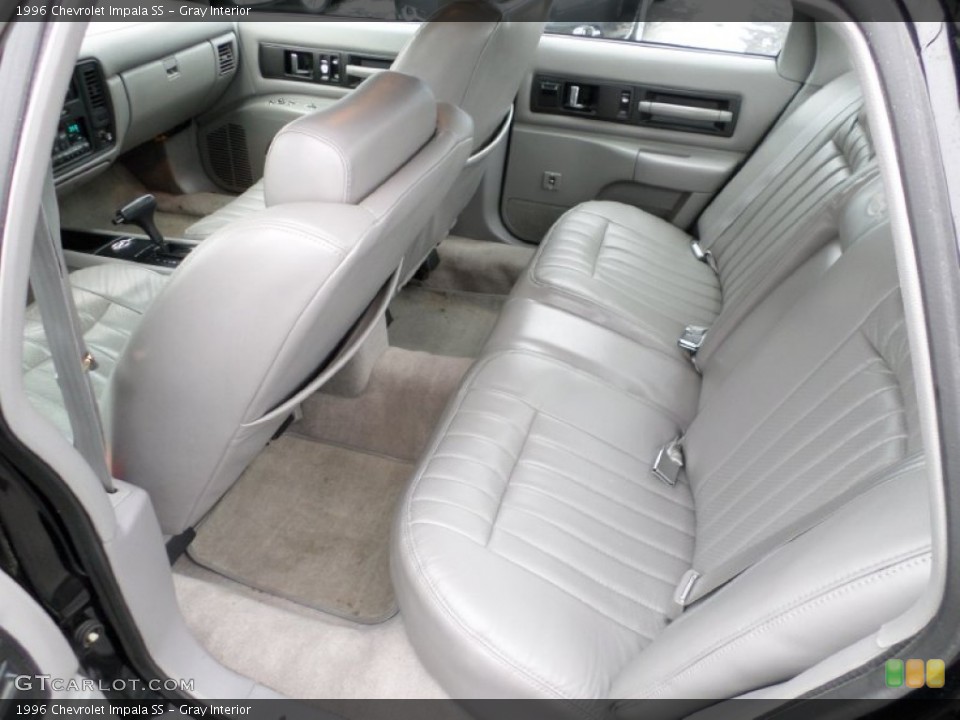 Gray Interior Rear Seat for the 1996 Chevrolet Impala SS #101674196