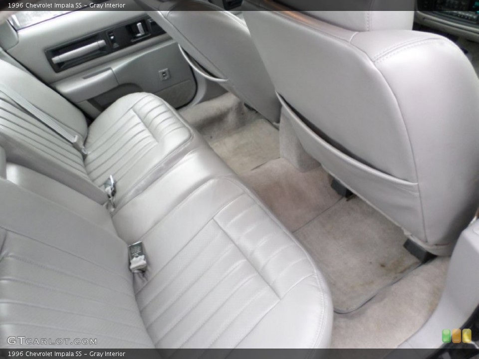 Gray Interior Rear Seat for the 1996 Chevrolet Impala SS #101674223