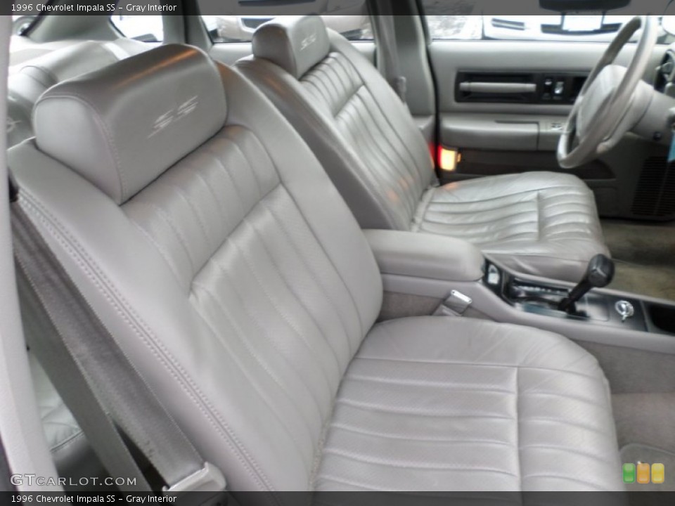 Gray Interior Front Seat for the 1996 Chevrolet Impala SS #101674289