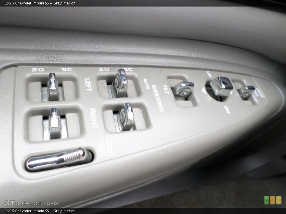 Gray Interior Controls for the 1996 Chevrolet Impala SS #101674358