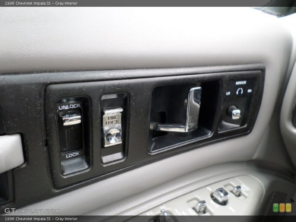 Gray Interior Controls for the 1996 Chevrolet Impala SS #101674381