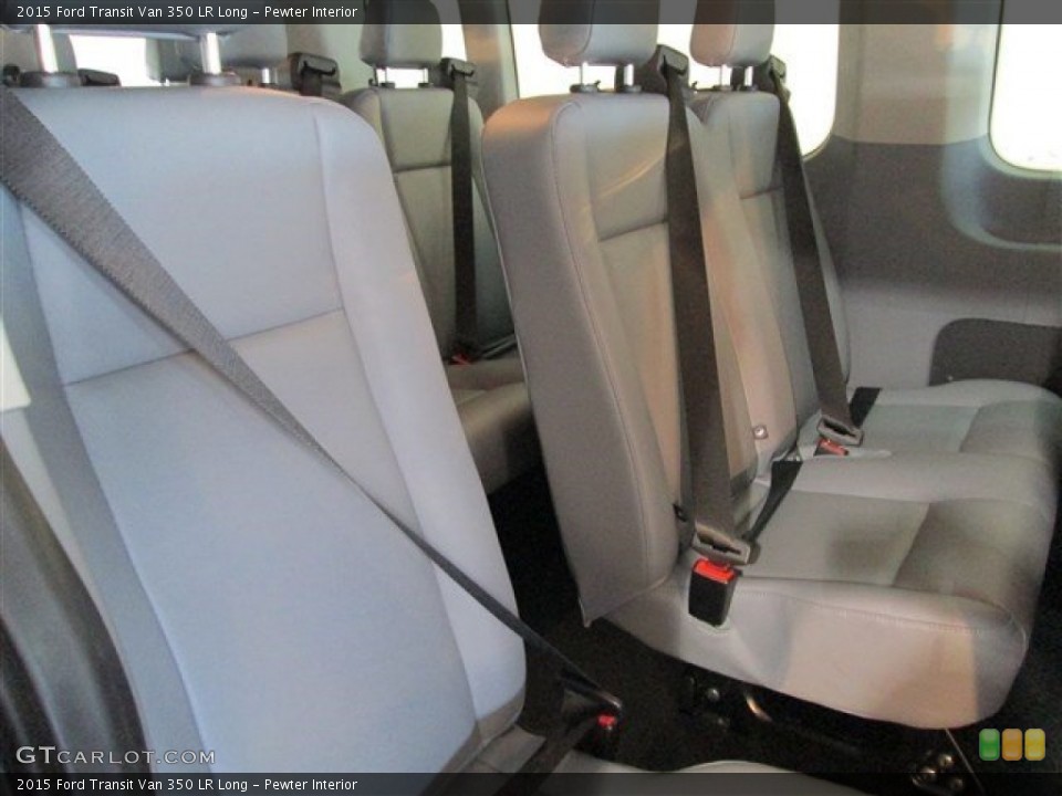 Pewter Interior Rear Seat for the 2015 Ford Transit Van 350 LR Long #101679815