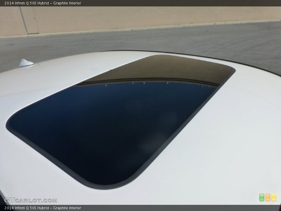 Graphite Interior Sunroof for the 2014 Infiniti Q 50S Hybrid #101681219