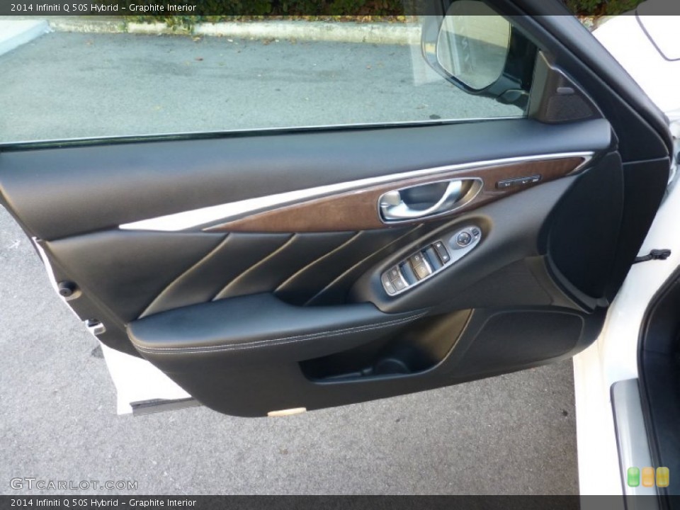 Graphite Interior Door Panel for the 2014 Infiniti Q 50S Hybrid #101681369